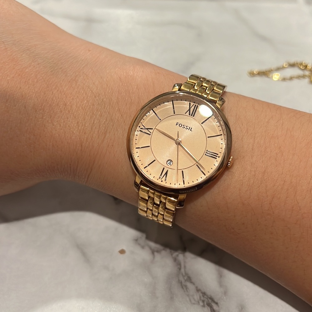 Fossil Rose Gold Watch - image 4